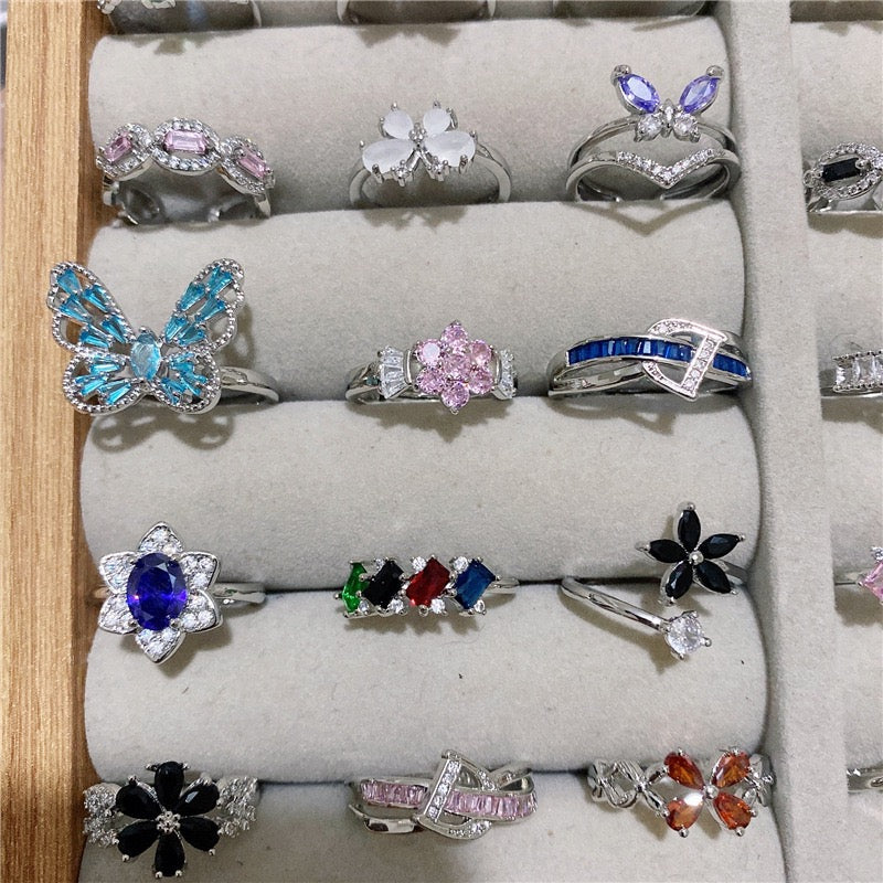 Colorful Adjustable Rings- Live Picks